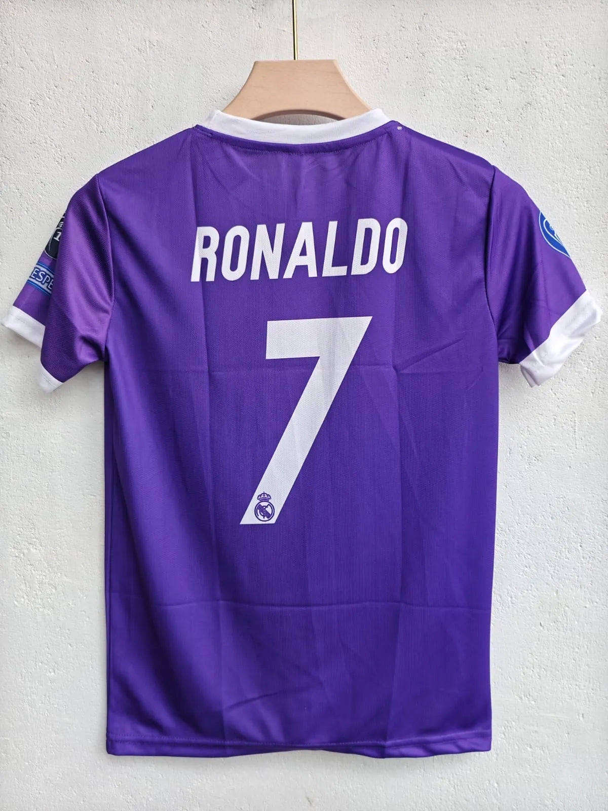 Ronaldo Real Madrid 2016-17 Purple Away Jersey