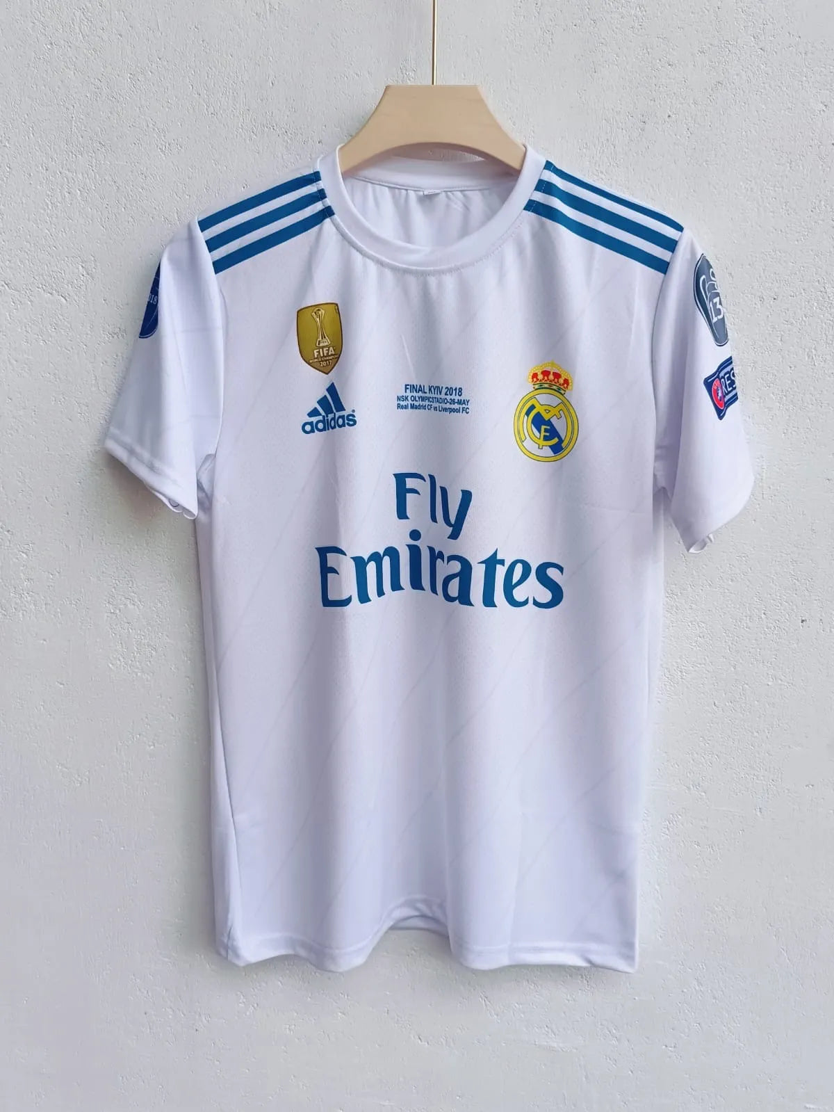Real Madrid 2018 Ronaldo Jersey – Classic White Edition