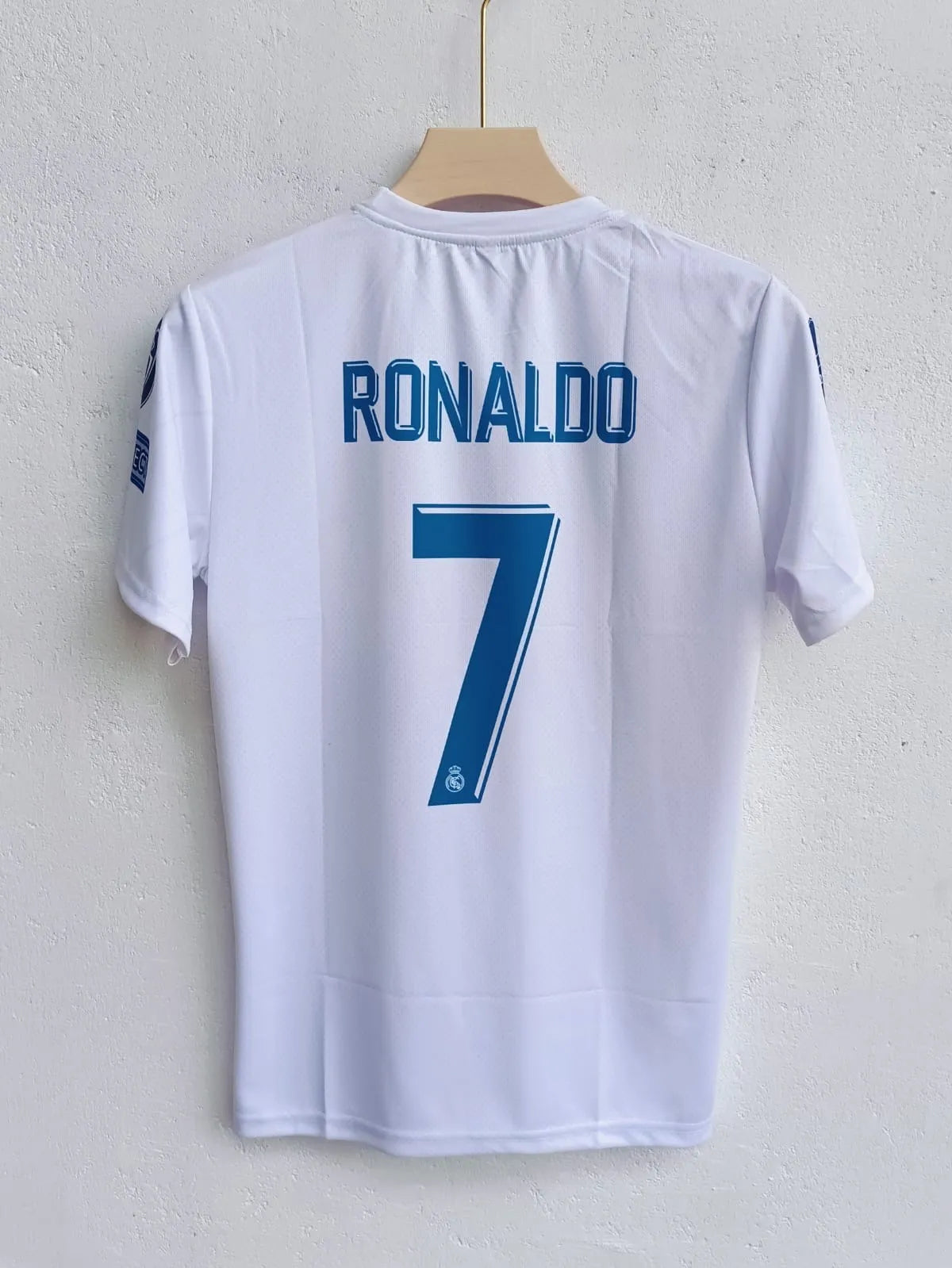 Real Madrid 2018 Ronaldo Jersey – Classic White Edition