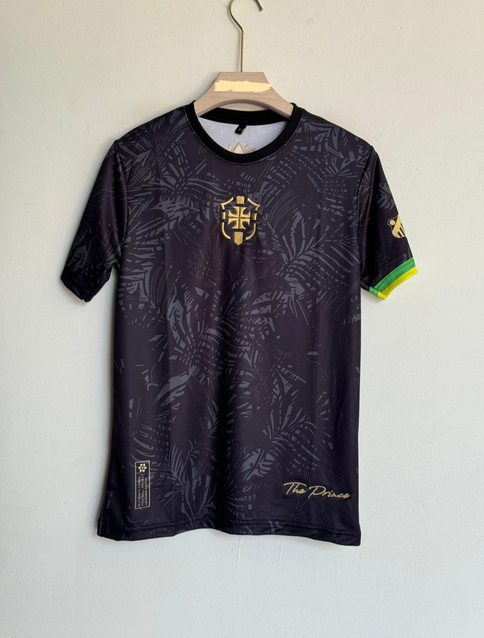 The Prince – Neymar Black Edition Jersey Embroidery