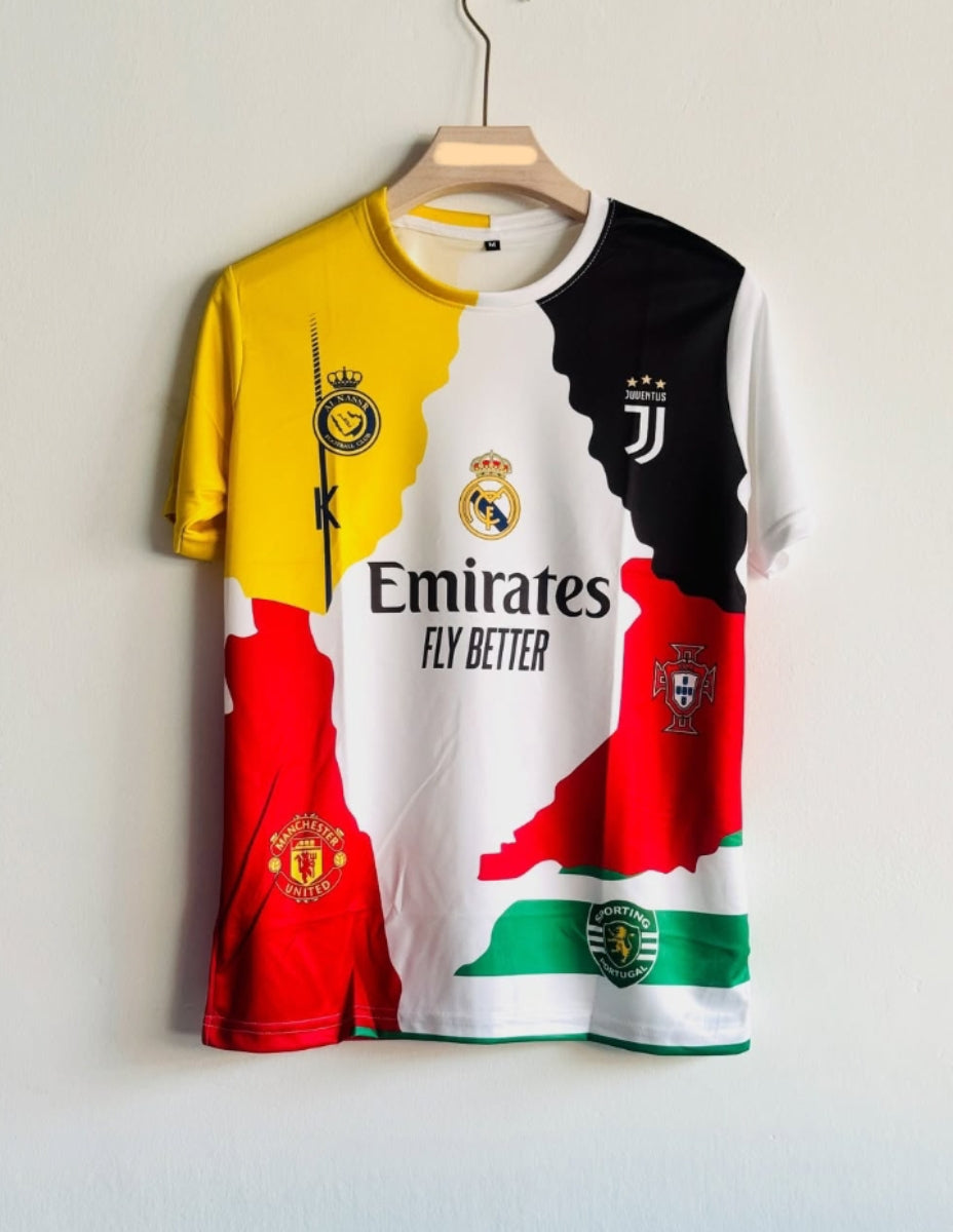 Cristiano Ronaldo – All Clubs Jersey Collection